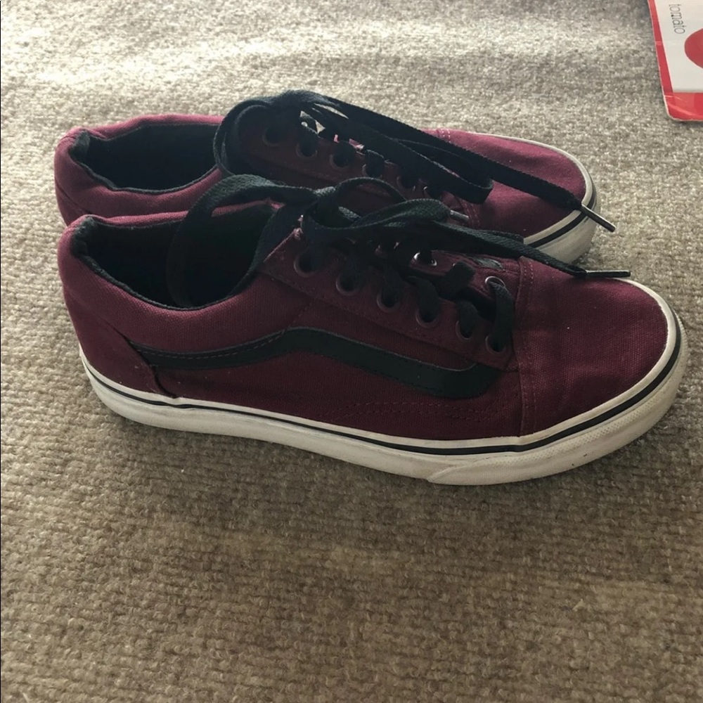 Old skool vans size 7 women’s